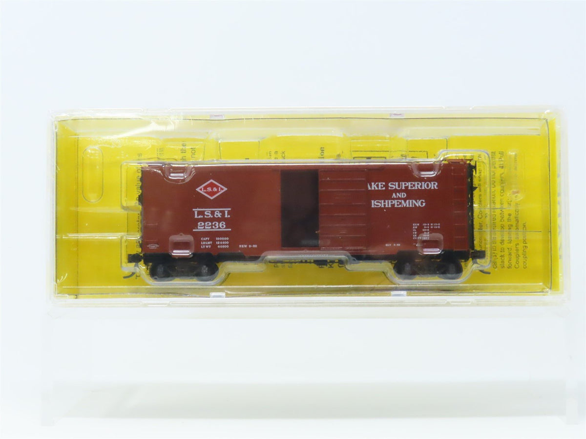 HO Scale Kadee 4027 LS&amp;I Lake Superior &amp; Ishpeming 40&#39; Box Car #2236 Sealed