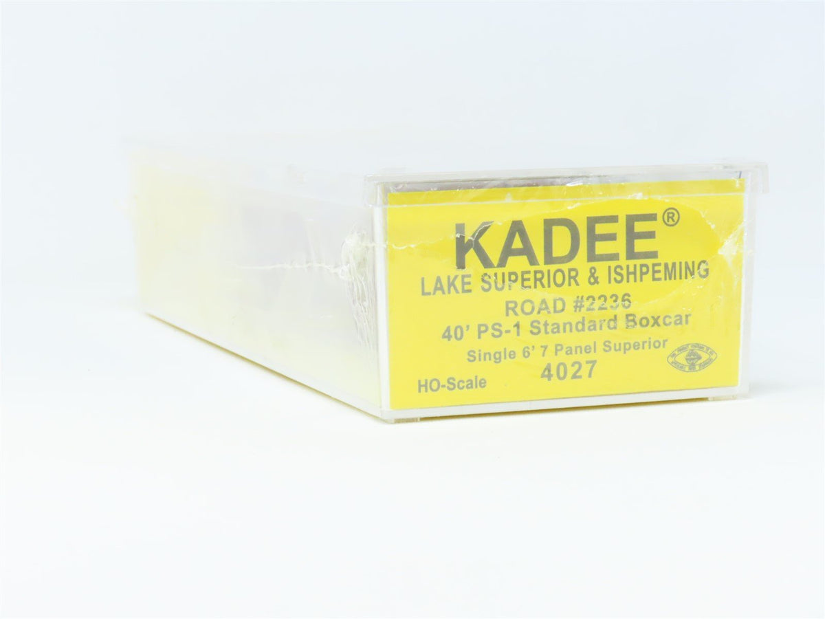 HO Scale Kadee 4027 LS&amp;I Lake Superior &amp; Ishpeming 40&#39; Box Car #2236 Sealed