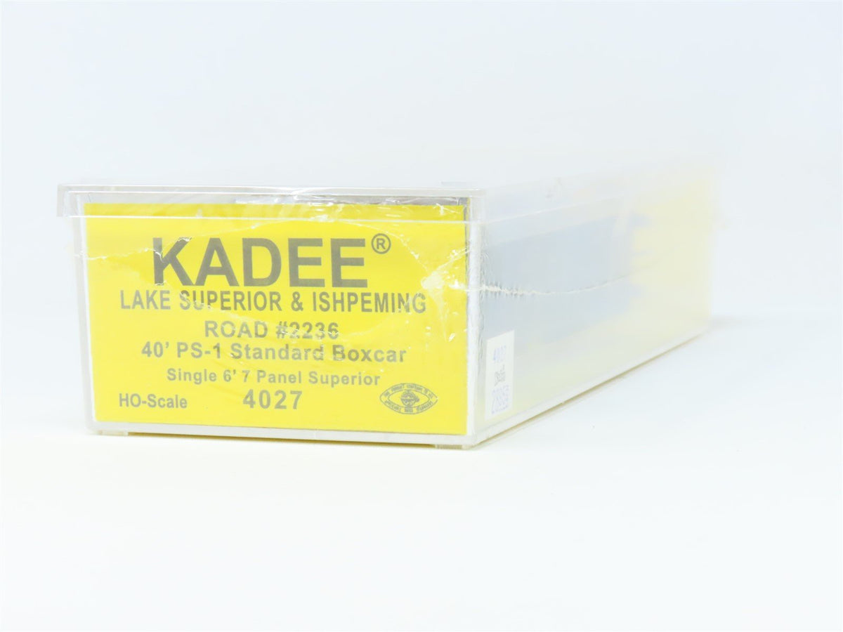 HO Scale Kadee 4027 LS&amp;I Lake Superior &amp; Ishpeming 40&#39; Box Car #2236 Sealed