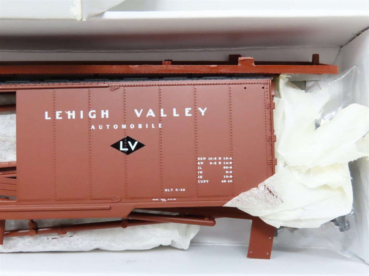 HO Scale Proto 2000 Kit LV Lehigh Valley 50&#39; Automobile Box Car #8543