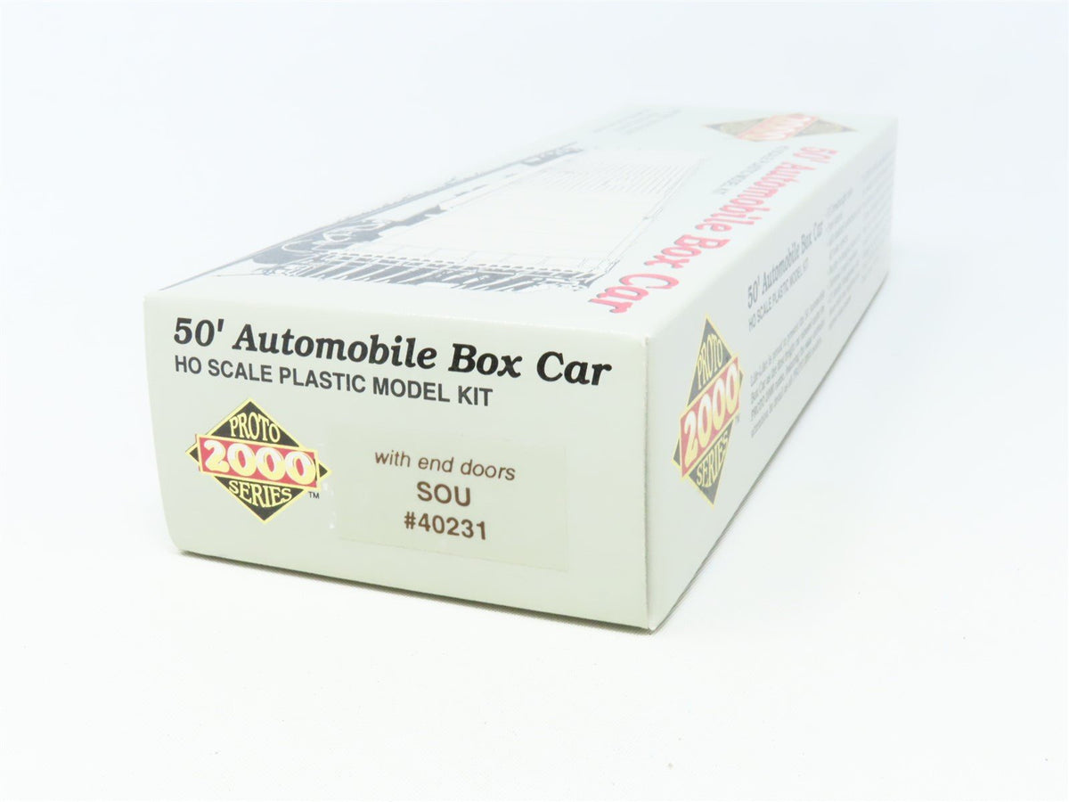 HO Scale Proto 2000 Kit SOU Southern Railway 50&#39; Automobile Box Car #40231