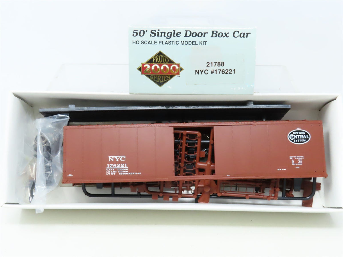 HO Scale Proto 2000 Kit NYC New York Central 50&#39; Single Door Box Car #176221