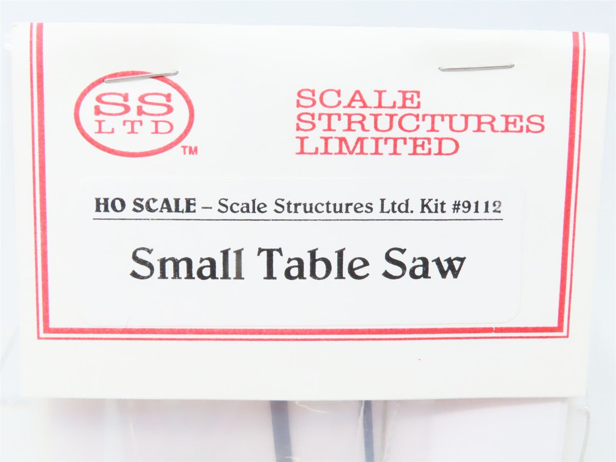 HO 1/87 Scale Structures Limited Kit #9112 Small Table Saw