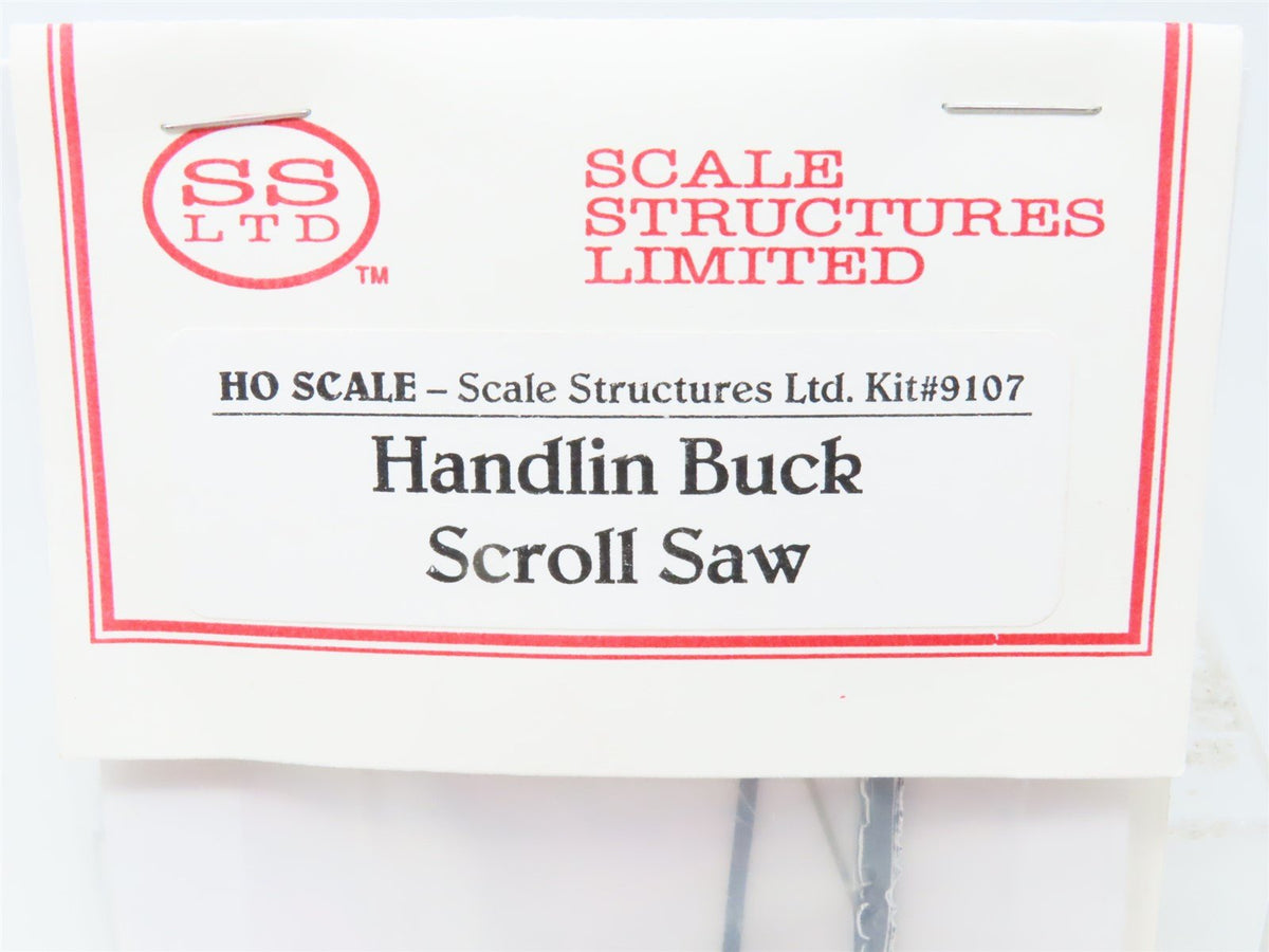 HO 1/87 Scale Structures Limited Kit #9107 Handlin Buck Scroll Saw