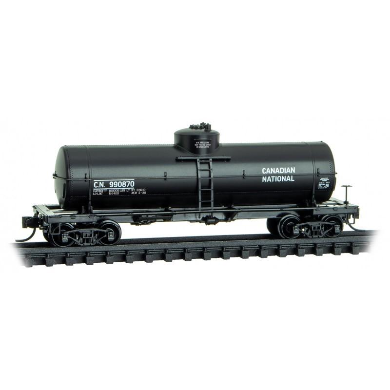 N Scale Micro-Trains MTL 06500316 CN Canadian National 39&#39; Tank Car #990870
