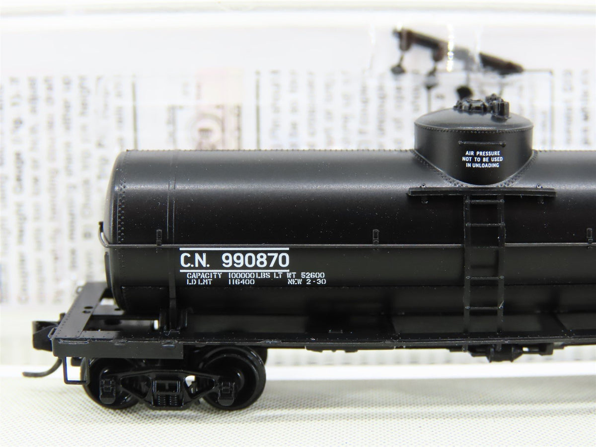 N Scale Micro-Trains MTL 06500316 CN Canadian National 39&#39; Tank Car #990870