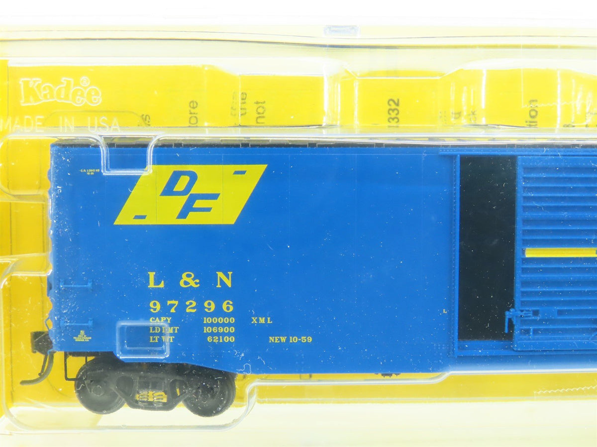 HO Scale Kadee #6010 L&amp;N Dixie Line 50&#39; Youngstown Door Box Car #97296 - Sealed