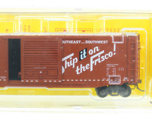 HO Scale Kadee #6012 SL-SF Frisco 50' Youngstown Door Box Car #7650 - Sealed