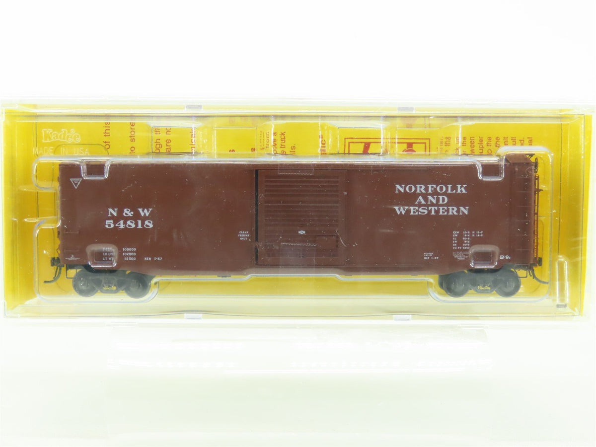 HO Scale Kadee #6016 N&amp;W Norfolk &amp; Western 50&#39; PS-1 Box Car #54818 - Sealed