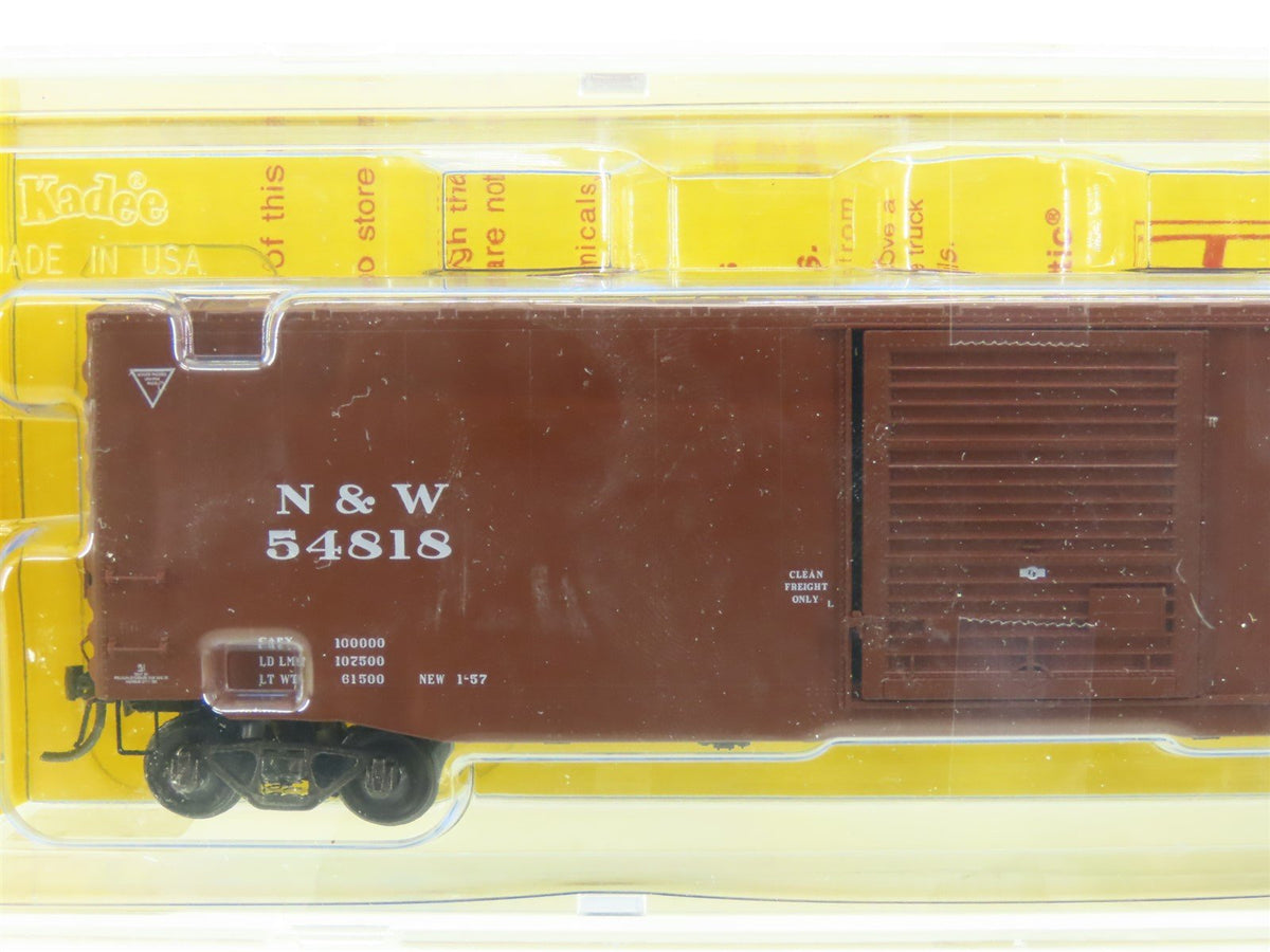 HO Scale Kadee #6016 N&amp;W Norfolk &amp; Western 50&#39; PS-1 Box Car #54818 - Sealed