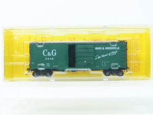 HO Scale Kadee #5243 C&G Columbus & Greenville 40' Box Car #3448 - Sealed