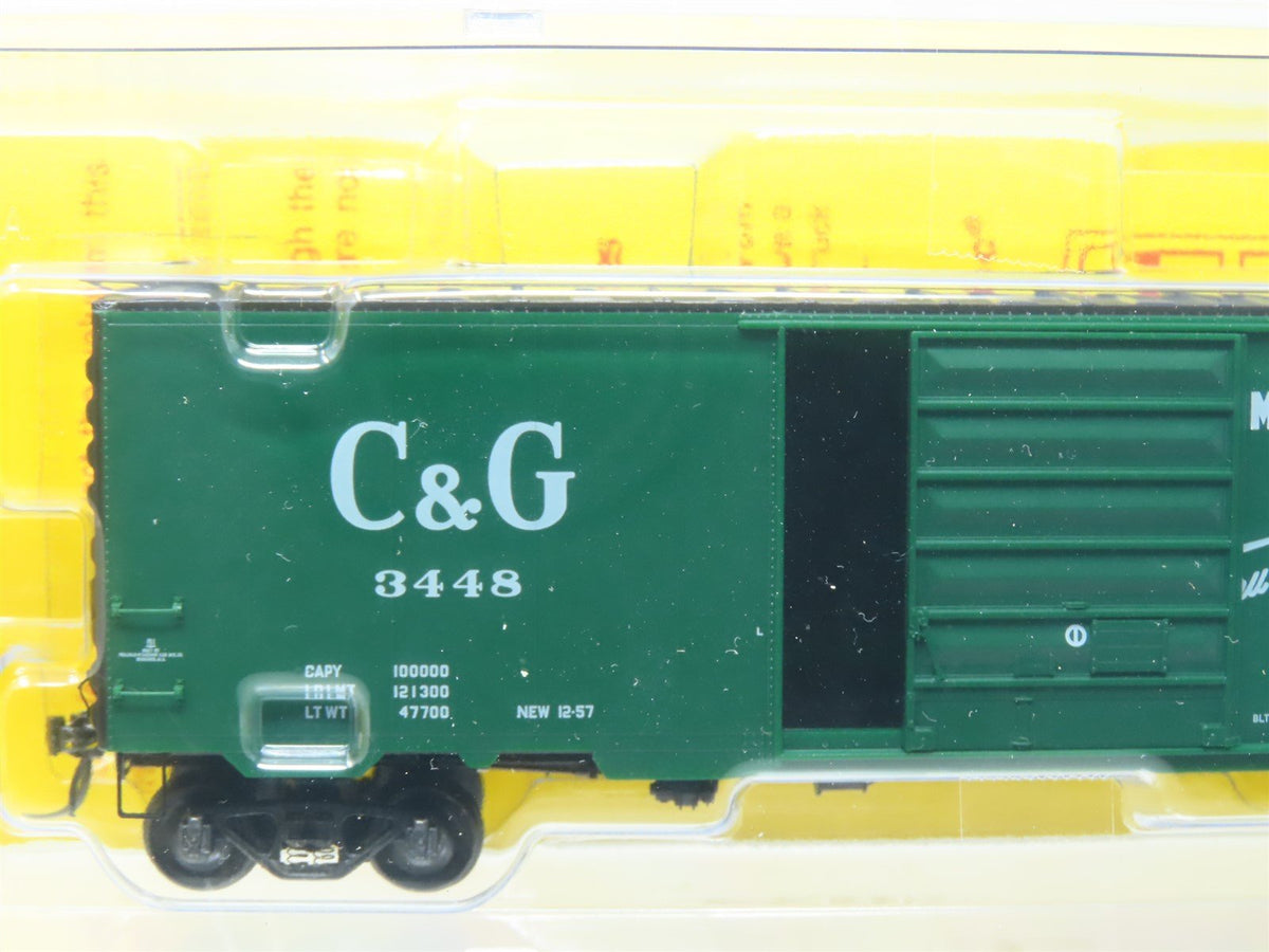 HO Scale Kadee #5243 C&amp;G Columbus &amp; Greenville 40&#39; Box Car #3448 - Sealed