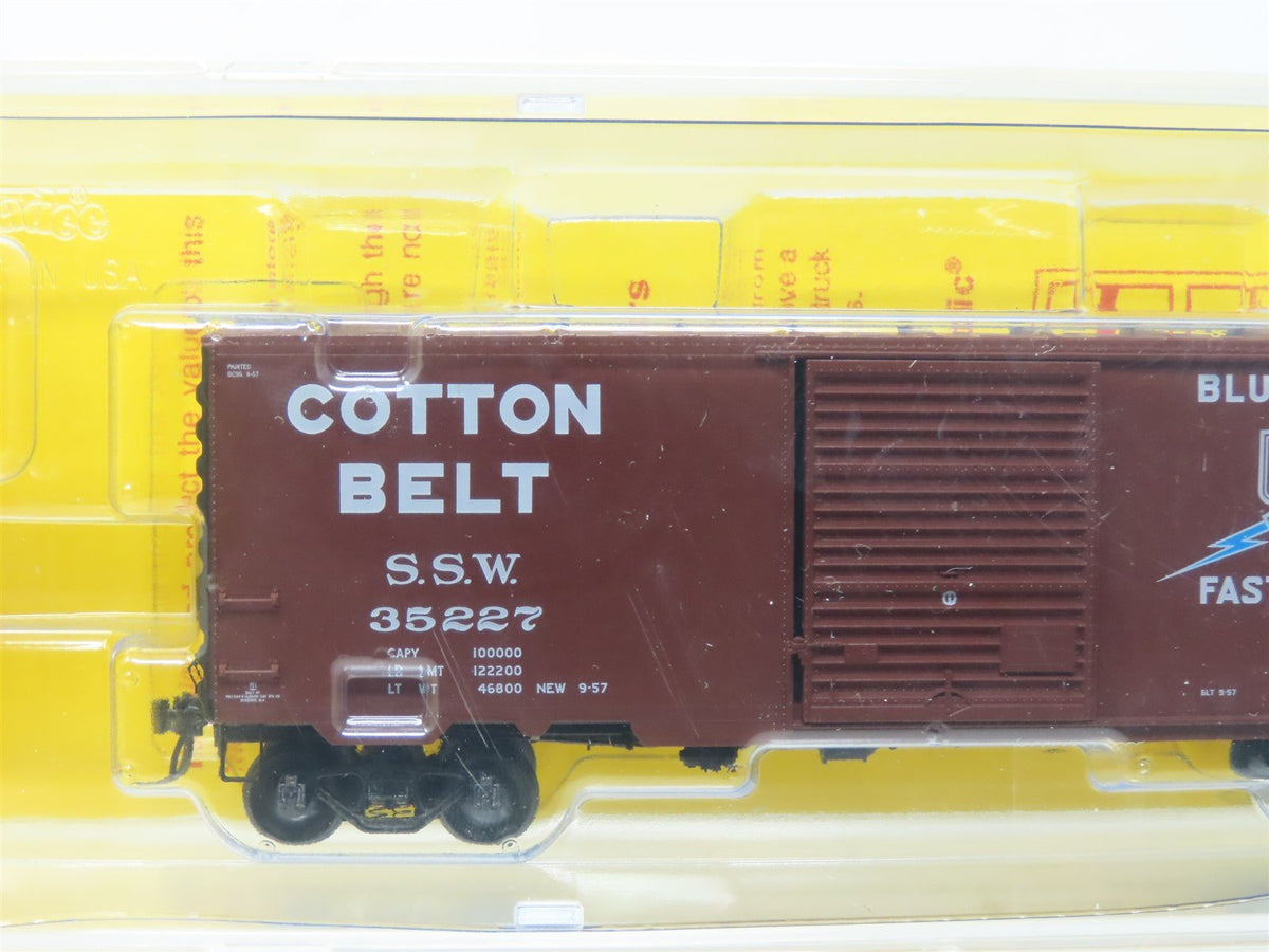 HO Scale Kadee #5247 SSW Cotton Belt 40&#39; Youngstown Door Box Car #35227- Sealed