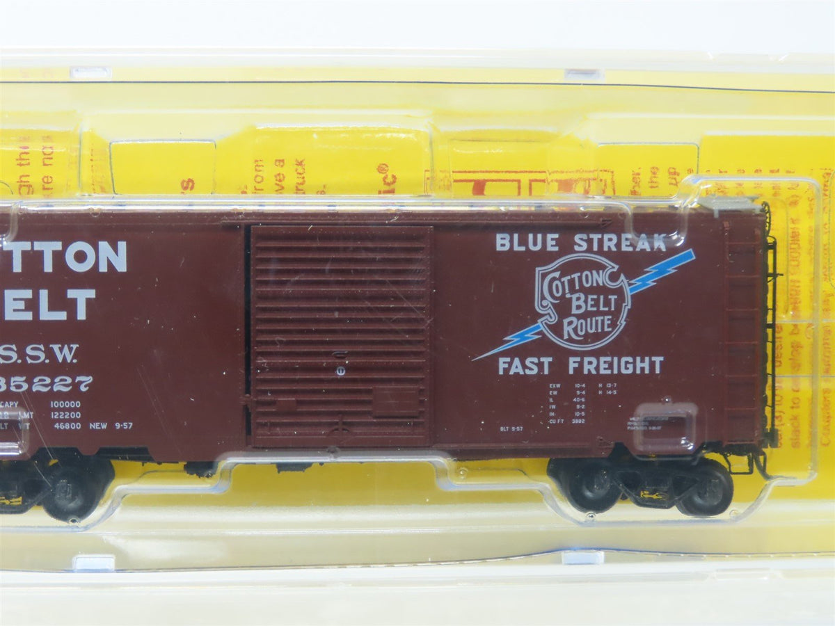 HO Scale Kadee #5247 SSW Cotton Belt 40&#39; Youngstown Door Box Car #35227- Sealed