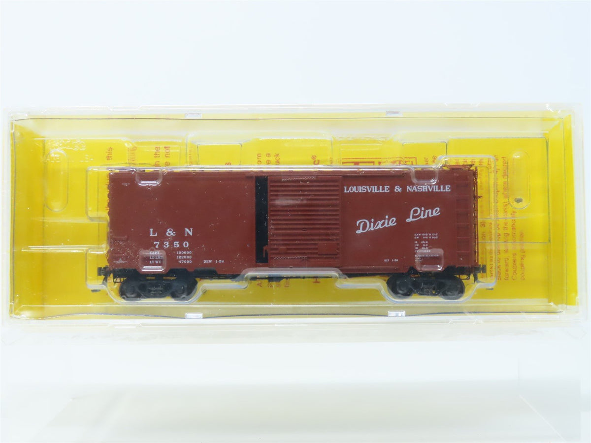 HO Scale Kadee #5251 L&amp;N Dixie Line 40&#39; Youngstown Door Box Car #7350 - Sealed