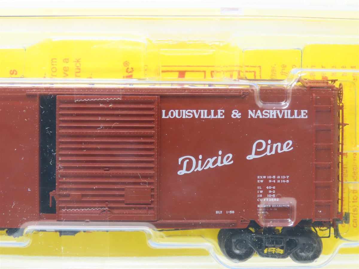 HO Scale Kadee #5251 L&amp;N Dixie Line 40&#39; Youngstown Door Box Car #7350 - Sealed