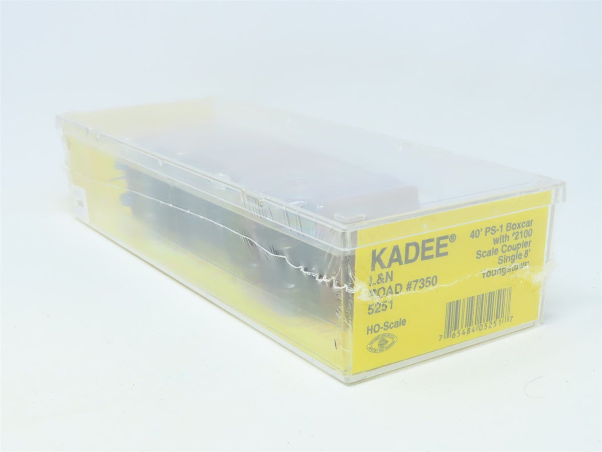 HO Scale Kadee #5251 L&amp;N Dixie Line 40&#39; Youngstown Door Box Car #7350 - Sealed