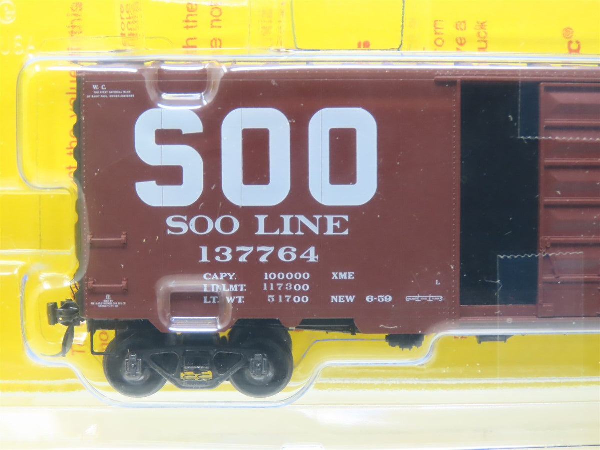 HO Scale Kadee #5250 SOO Line 40&#39; PS-1 Single Door Box Car #137764 - Sealed