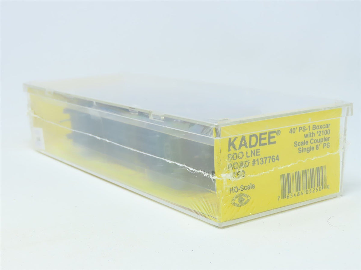 HO Scale Kadee #5250 SOO Line 40&#39; PS-1 Single Door Box Car #137764 - Sealed