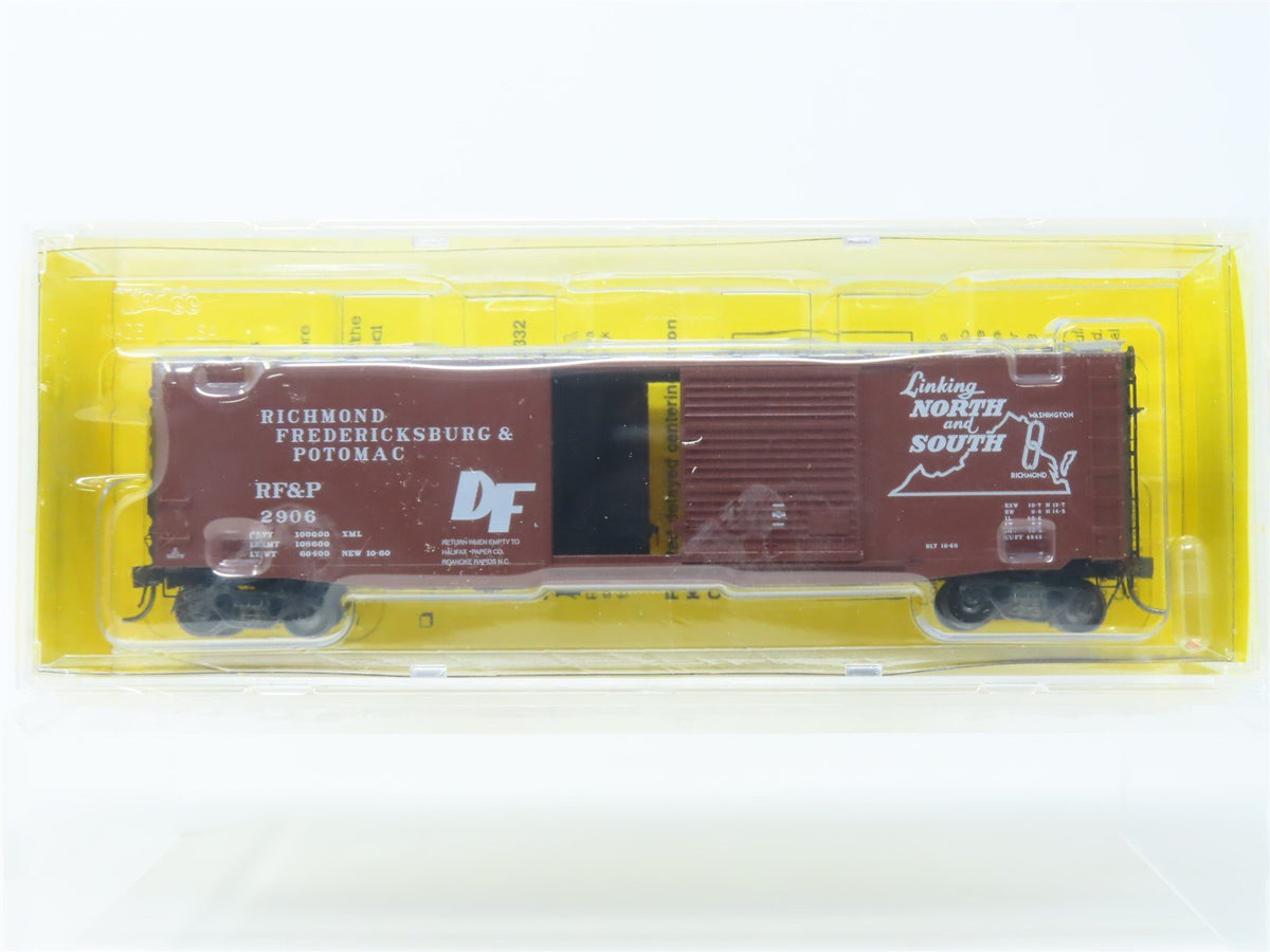 HO Kadee #6103 RF&amp;P Richmond Fredericksburg &amp; Potomac 50&#39; Box Car #2906- Sealed