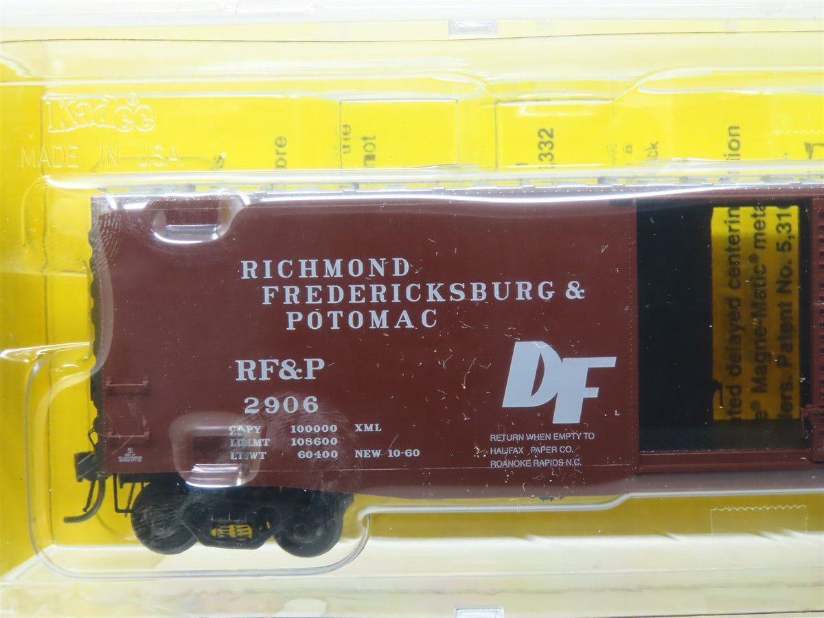 HO Kadee #6103 RF&amp;P Richmond Fredericksburg &amp; Potomac 50&#39; Box Car #2906- Sealed