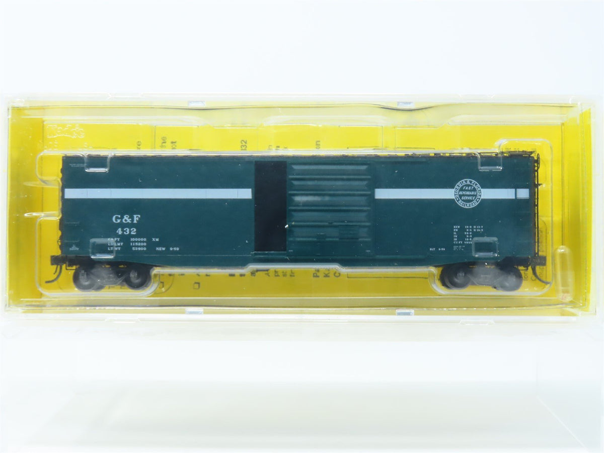 HO Scale Kadee #6104 G&amp;F Georgia &amp; Florida 50&#39; Single Door Box Car #432 - Sealed