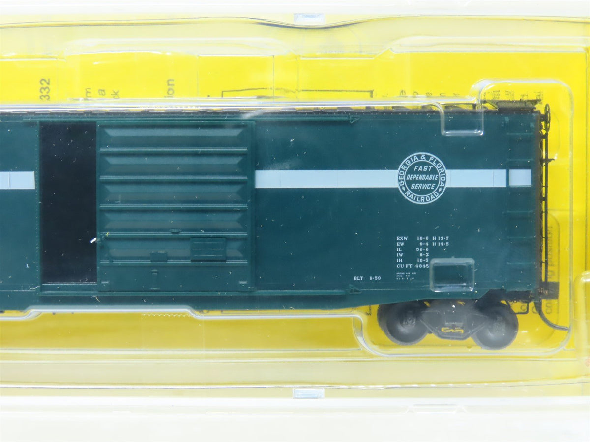 HO Scale Kadee #6104 G&amp;F Georgia &amp; Florida 50&#39; Single Door Box Car #432 - Sealed