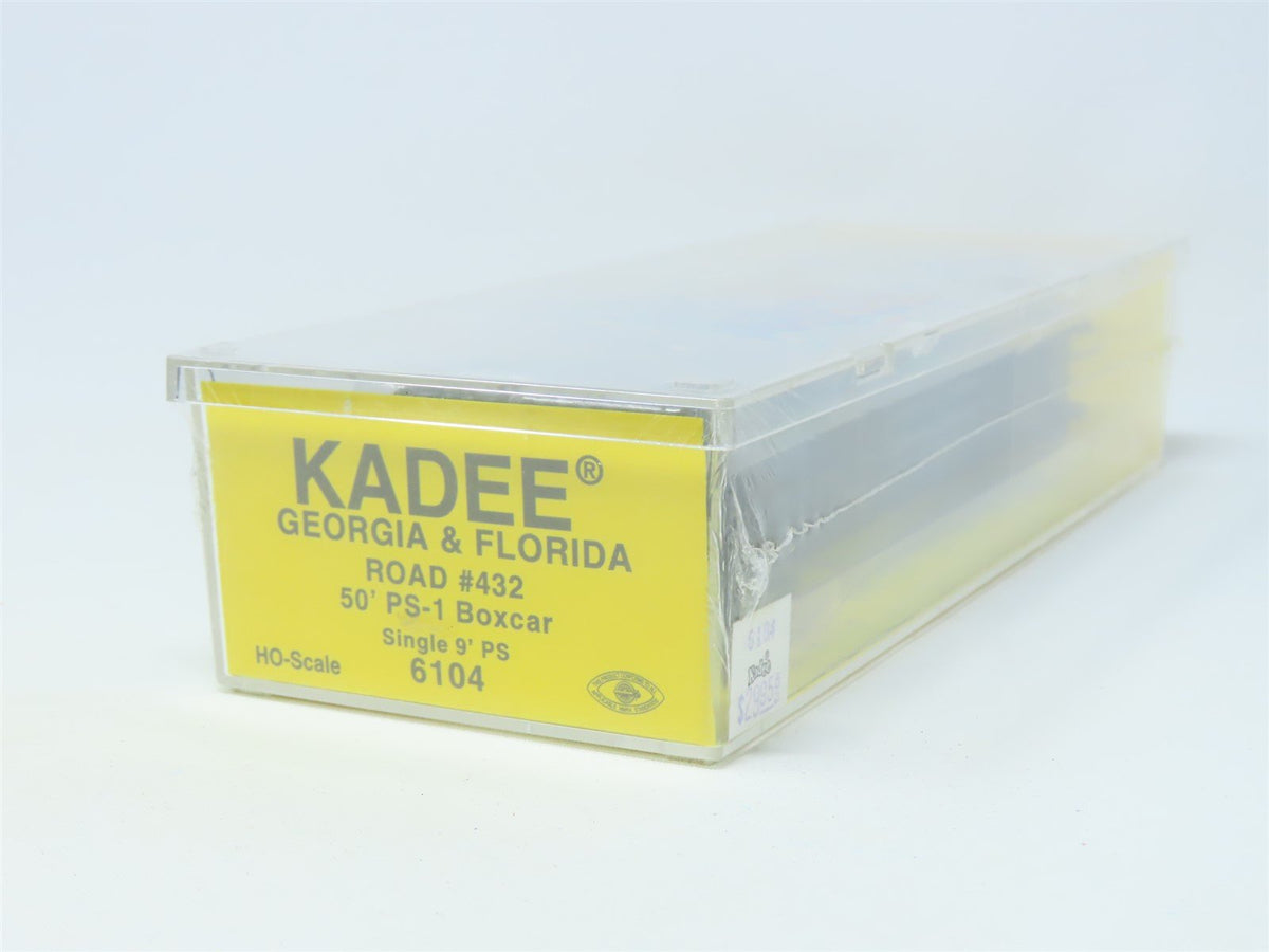 HO Scale Kadee #6104 G&amp;F Georgia &amp; Florida 50&#39; Single Door Box Car #432 - Sealed