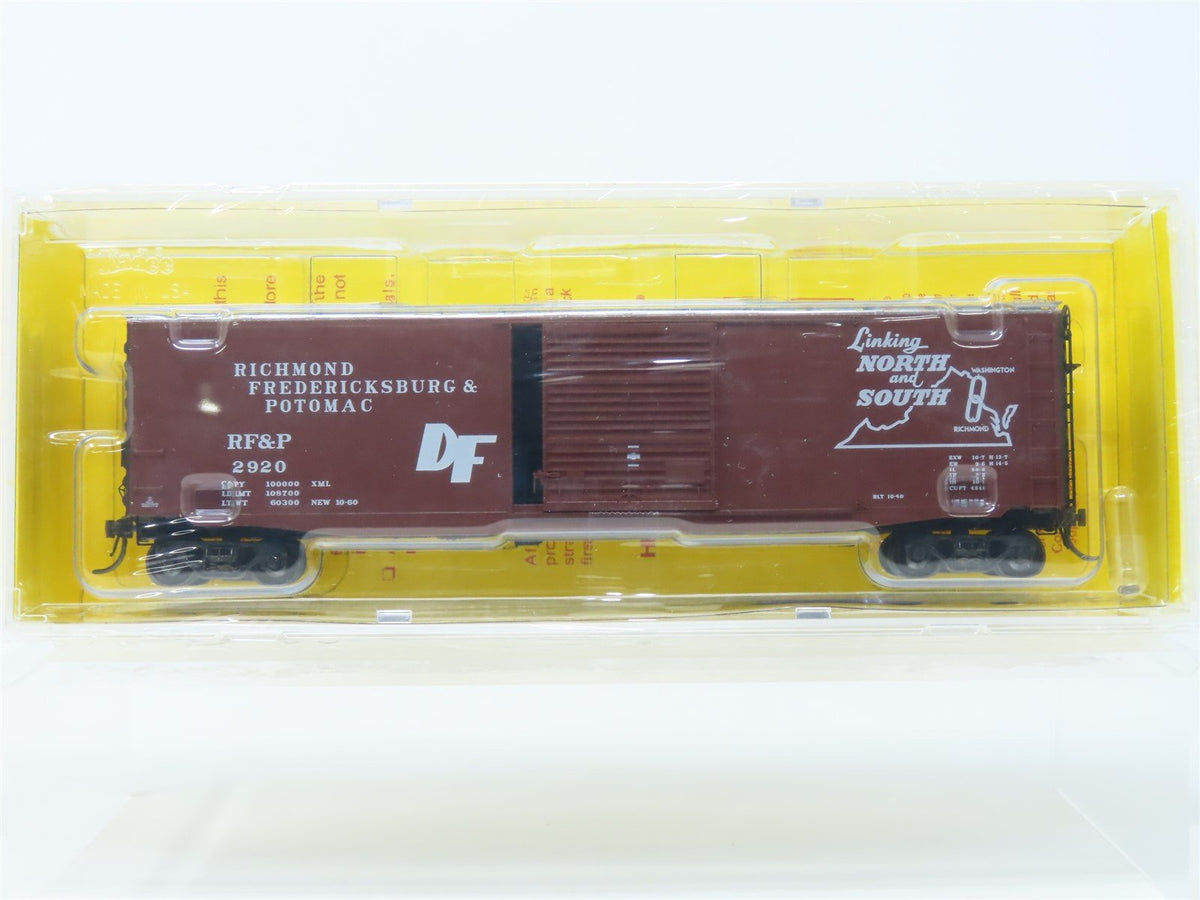 HO Kadee #6109 RF&amp;P Richmond Fredericksburg &amp; Potomac 50&#39; Box Car #2920 - Sealed