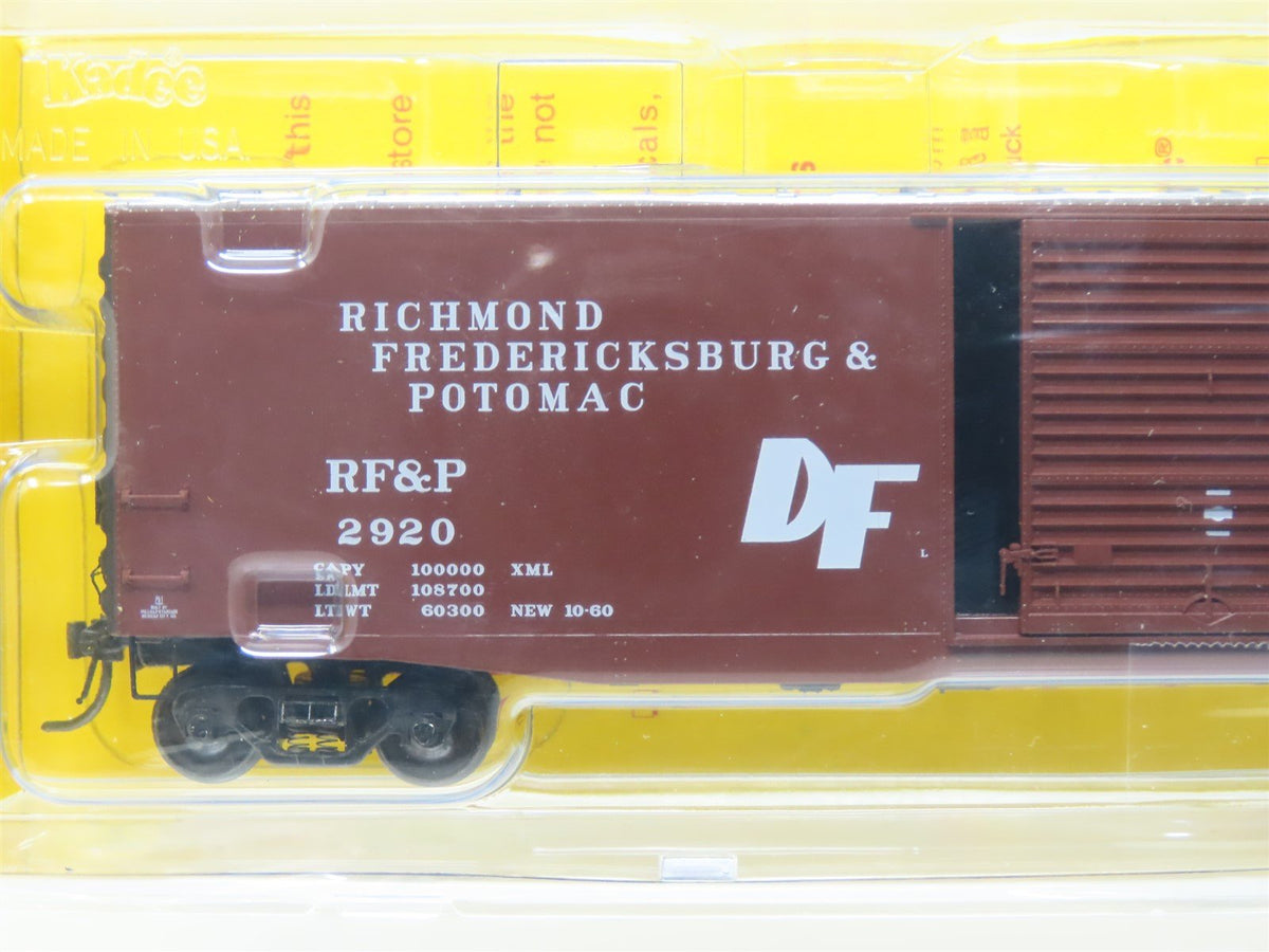 HO Kadee #6109 RF&amp;P Richmond Fredericksburg &amp; Potomac 50&#39; Box Car #2920 - Sealed