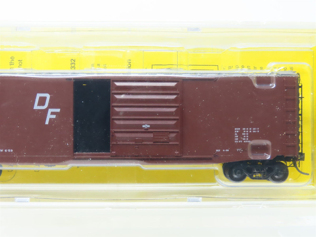 HO Kadee #6107 KCS Kansas City Southern 50&#39; Single Door Box Car #1650 - Sealed