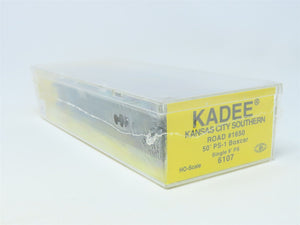 HO Kadee #6107 KCS Kansas City Southern 50' Single Door Box Car #1650 - Sealed