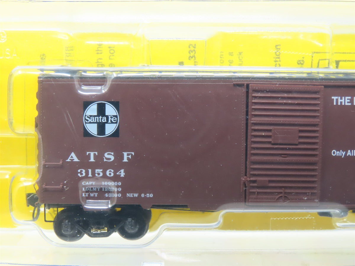 HO Kadee #4046 ATSF Santa Fe El Capitan 40&#39; Single Door Box Car #31564 - Sealed