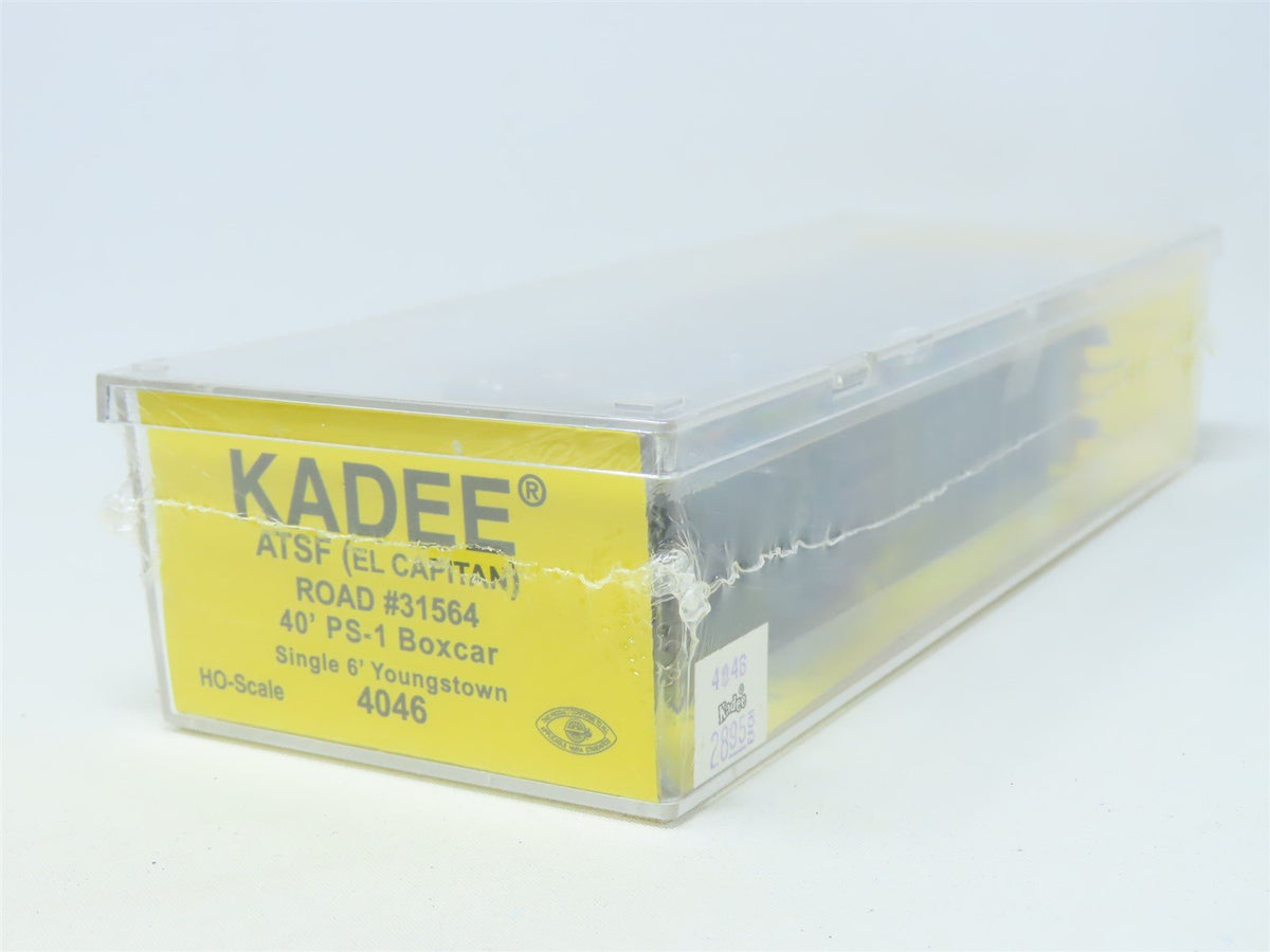 HO Kadee #4046 ATSF Santa Fe El Capitan 40&#39; Single Door Box Car #31564 - Sealed