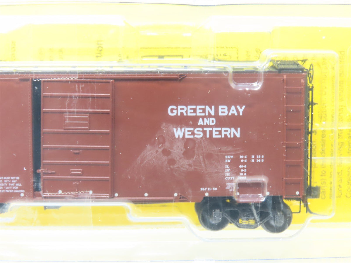 HO Scale Kadee #4049 GBW Green Bay Route 40&#39; Single Door Box Car #806 - Sealed