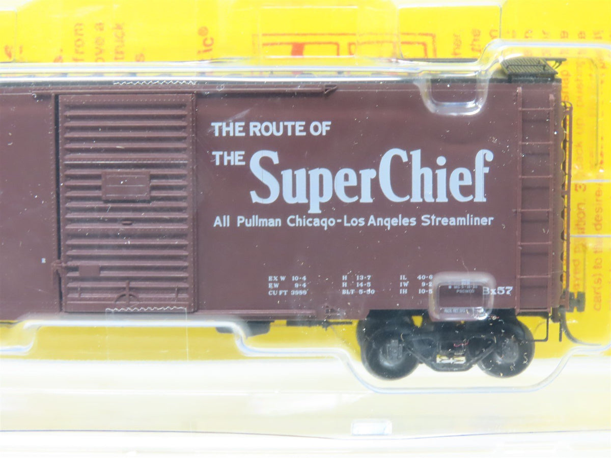 HO Kadee #4055 ATSF Santa Fe Super Chief 40&#39; Single Door Box Car #31394 - Sealed