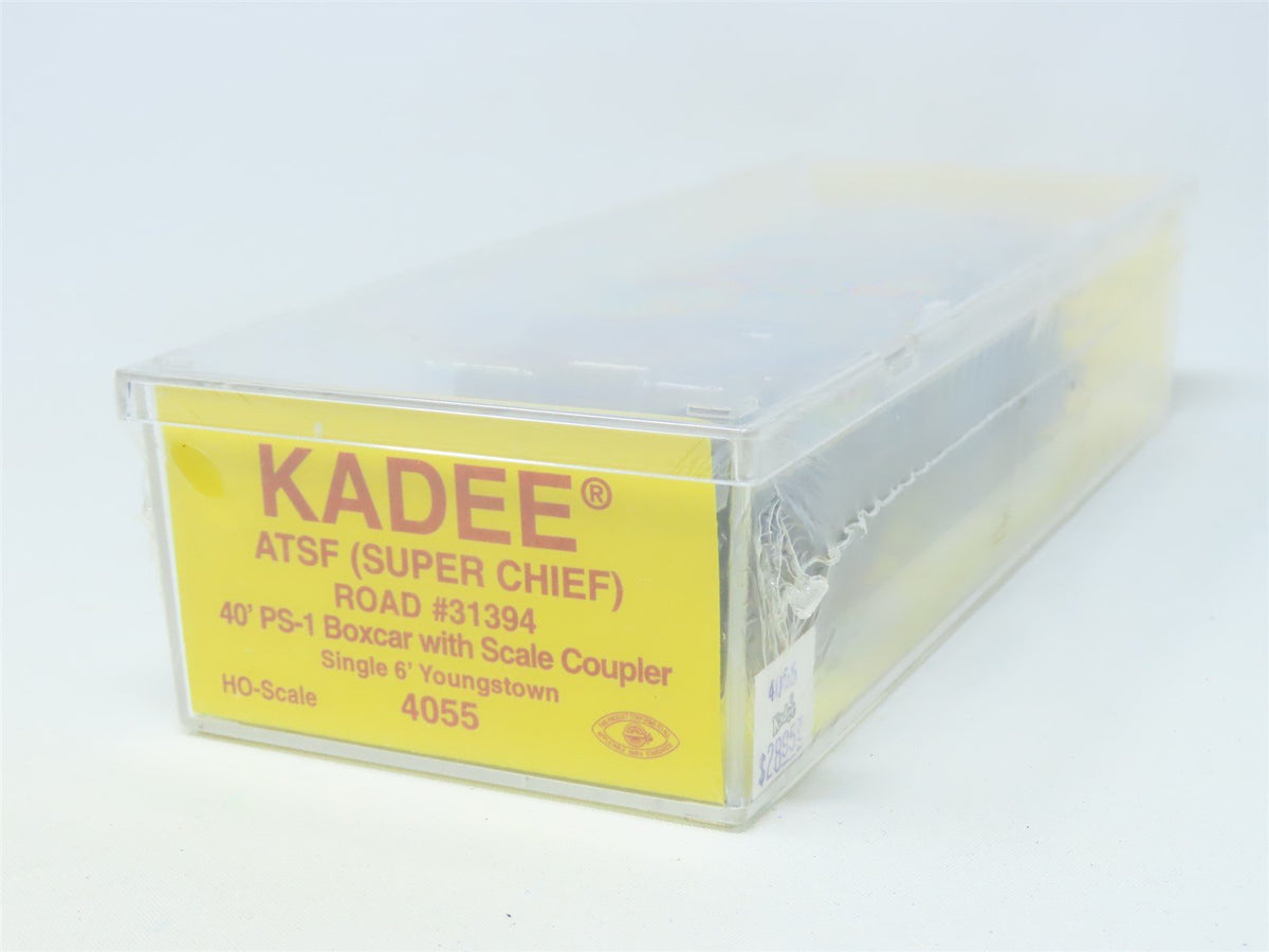 HO Kadee #4055 ATSF Santa Fe Super Chief 40&#39; Single Door Box Car #31394 - Sealed