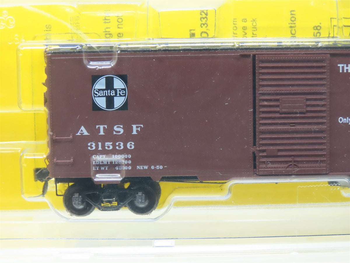 HO Kadee #4054 ATSF Santa Fe El Capitan 40&#39; Single Door Box Car #31536 - Sealed