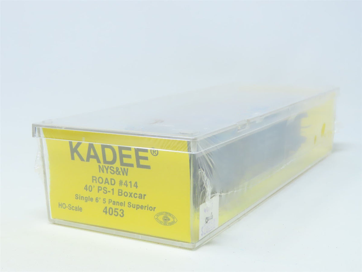 HO Scale Kadee #4053 NYS&amp;W Susquehanna 40&#39; Single Door Box Car #414 - Sealed