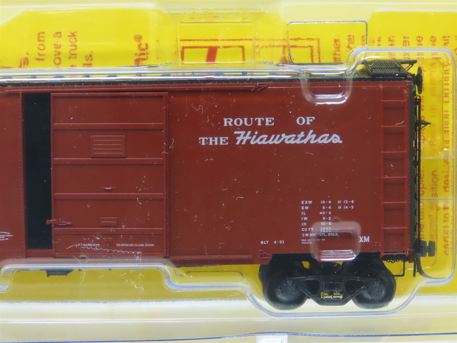 HO Scale Kadee #4806 MILW Route Of The Hiawatha 40' PS-1 Box Car #35061 - Sealed