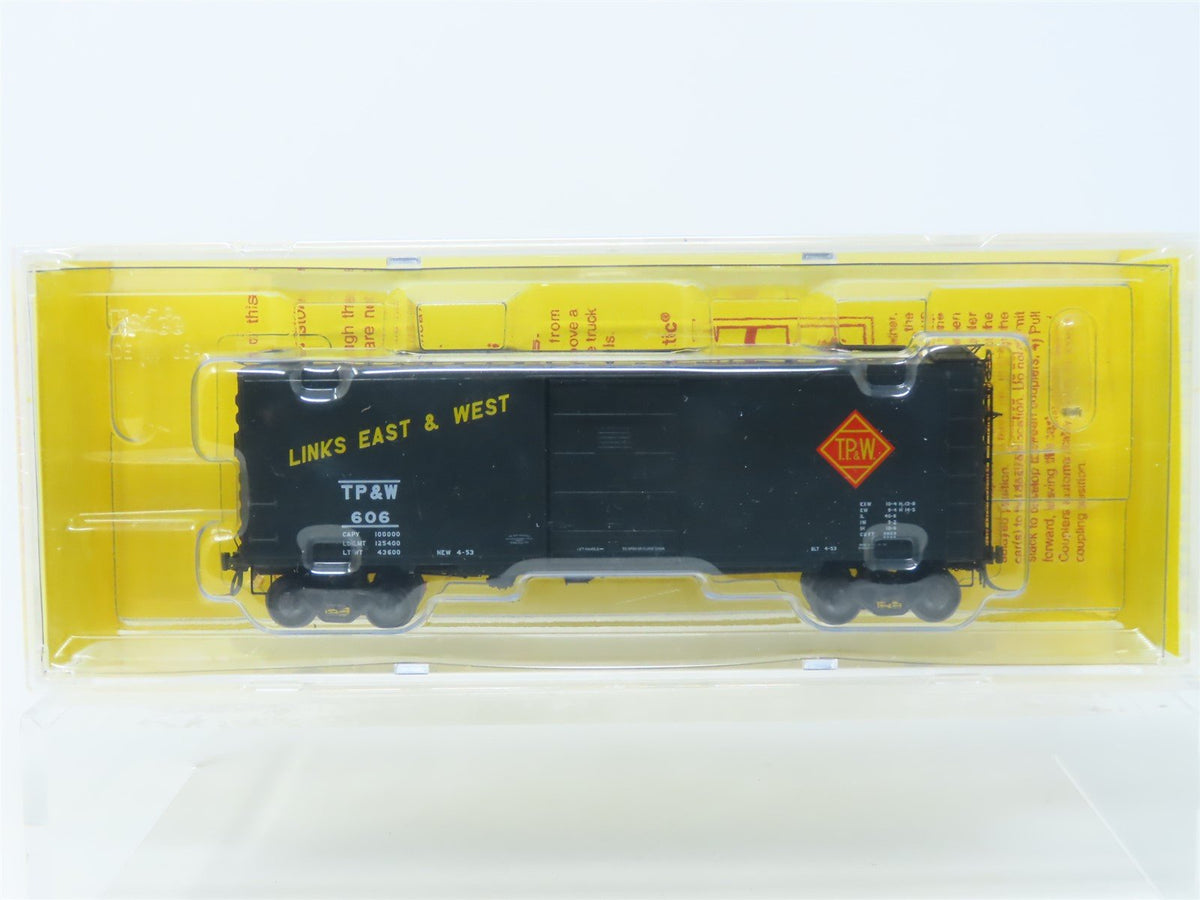 HO Scale Kadee #4809 TP&amp;W Toledo Peoria &amp; Western 40&#39; PS-1 Box Car #606 - Sealed