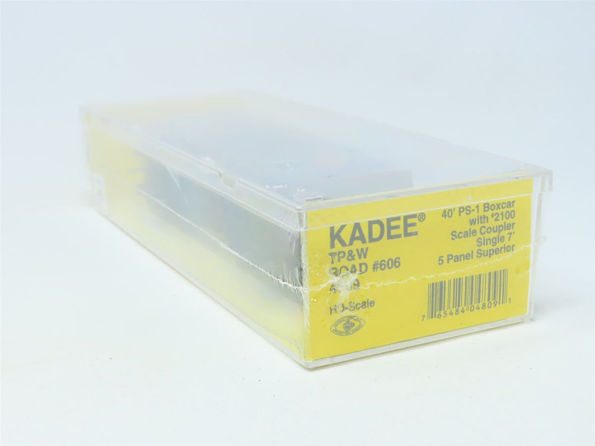 HO Scale Kadee #4809 TP&amp;W Toledo Peoria &amp; Western 40&#39; PS-1 Box Car #606 - Sealed