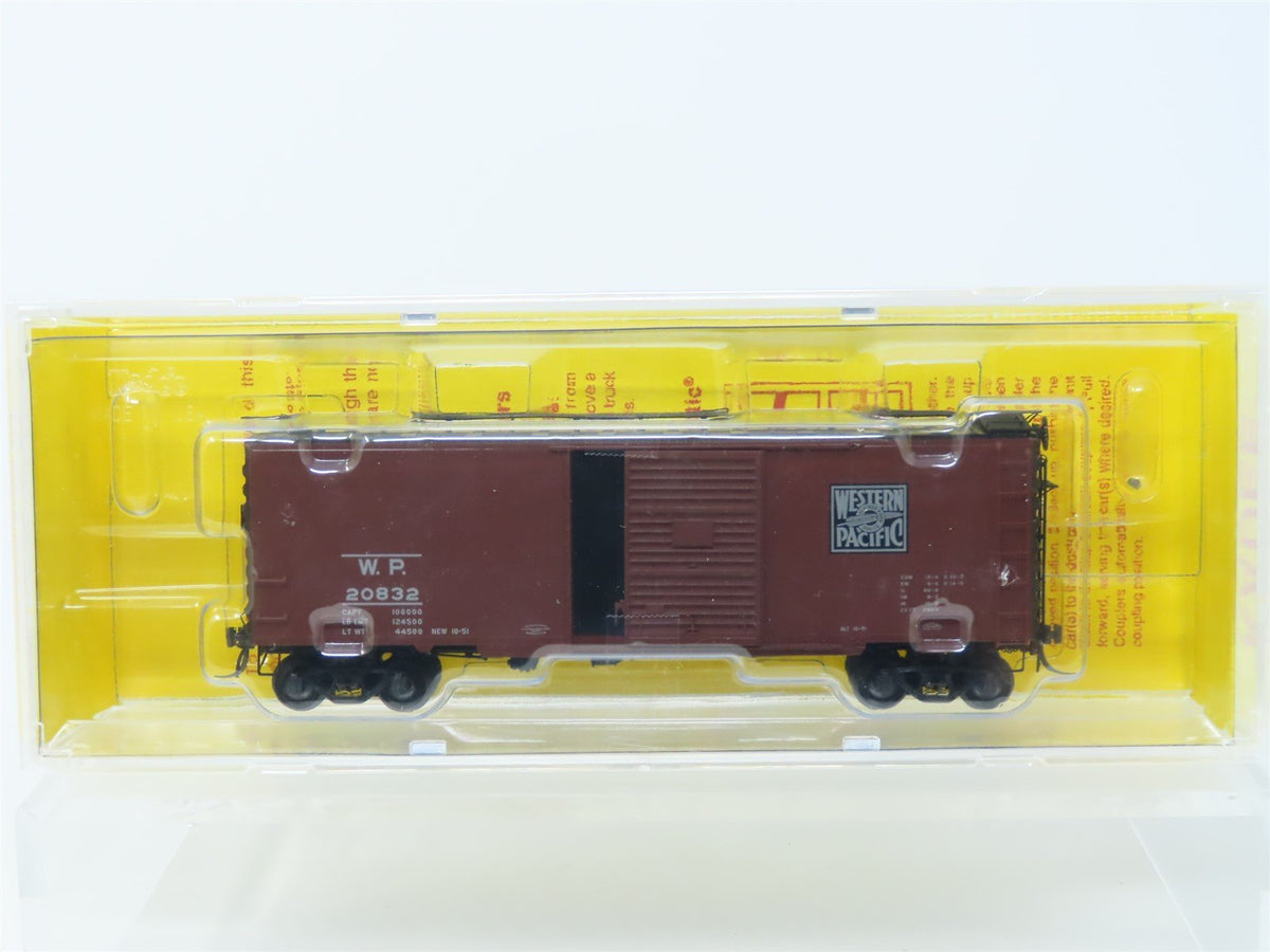 HO Scale Kadee #4808 WP Western Pacific 40&#39; Single Door Box Car #20832 - Sealed