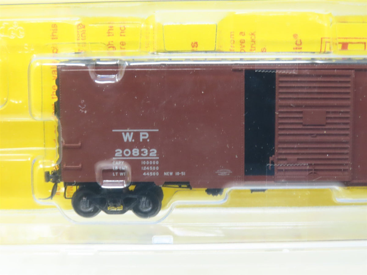 HO Scale Kadee #4808 WP Western Pacific 40&#39; Single Door Box Car #20832 - Sealed