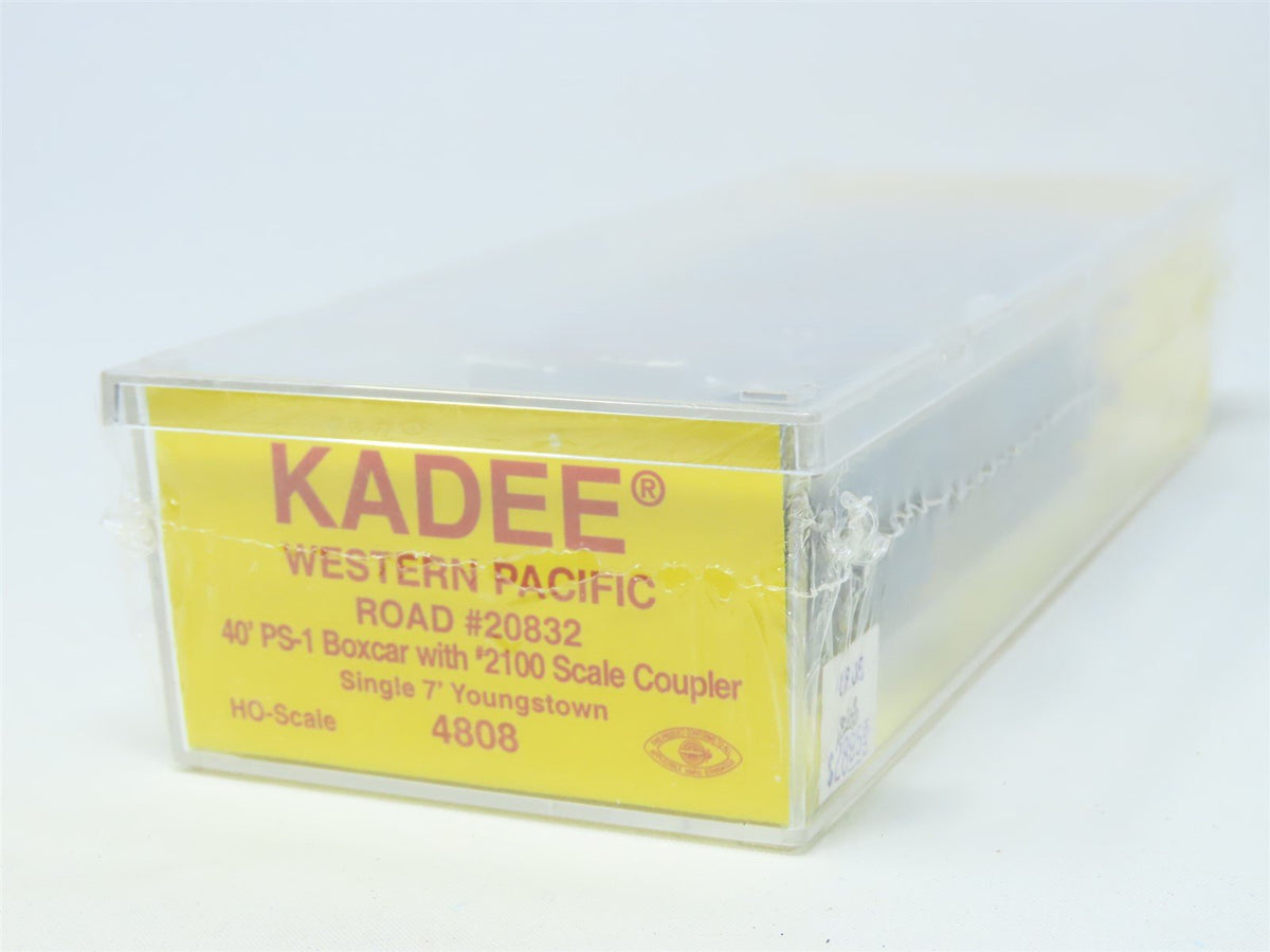 HO Scale Kadee #4808 WP Western Pacific 40&#39; Single Door Box Car #20832 - Sealed