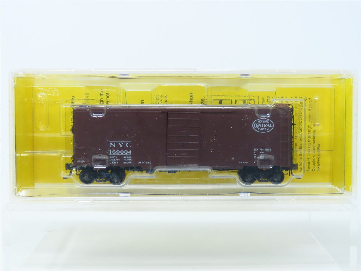 HO Kadee #4033 NYC New York Central 40&#39; Single Door Box Car #169004 - Sealed