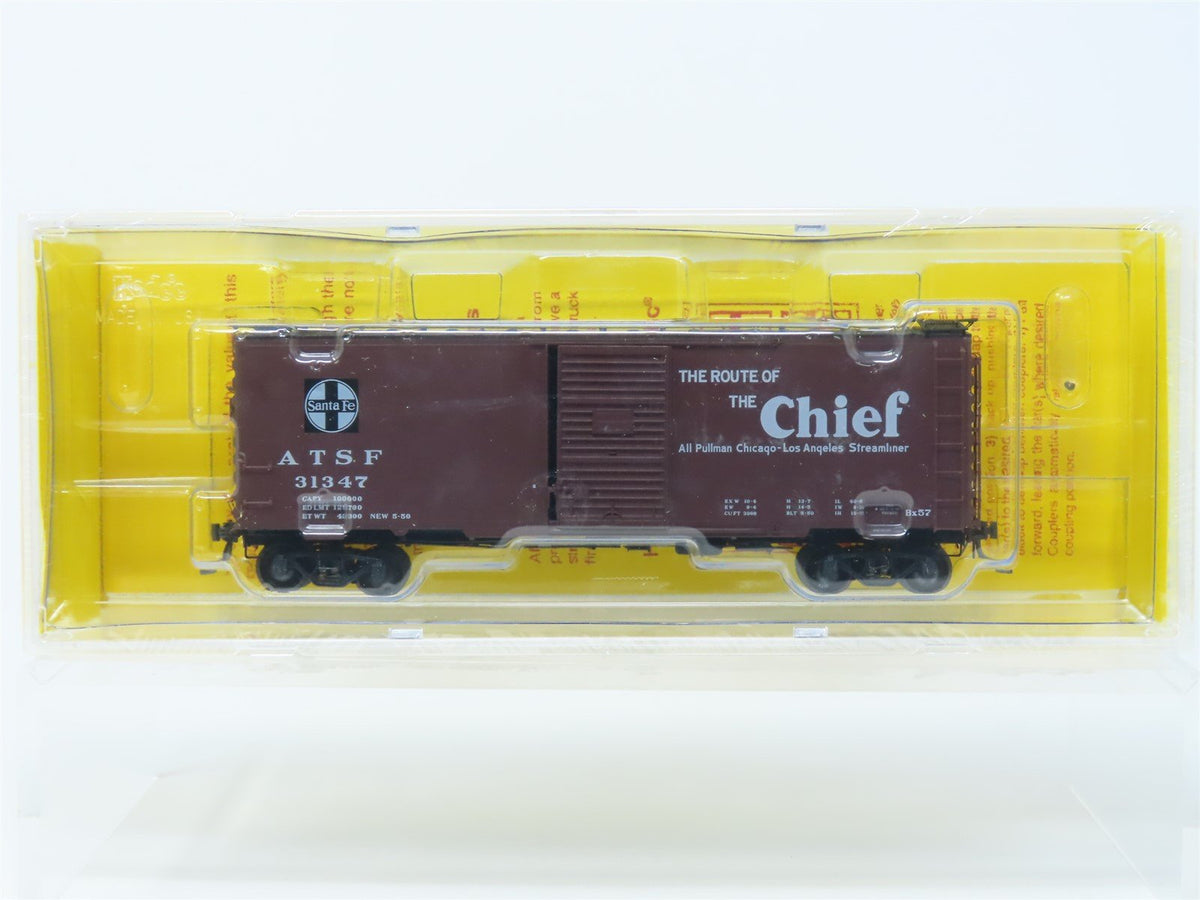 HO Kadee #4037 ATSF Santa Fe &quot;Chief&quot; 40&#39; Youngstown Door Box Car #31347 - Sealed