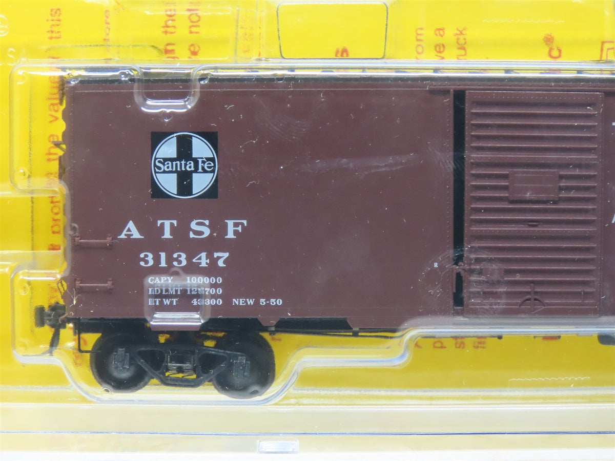 HO Kadee #4037 ATSF Santa Fe &quot;Chief&quot; 40&#39; Youngstown Door Box Car #31347 - Sealed