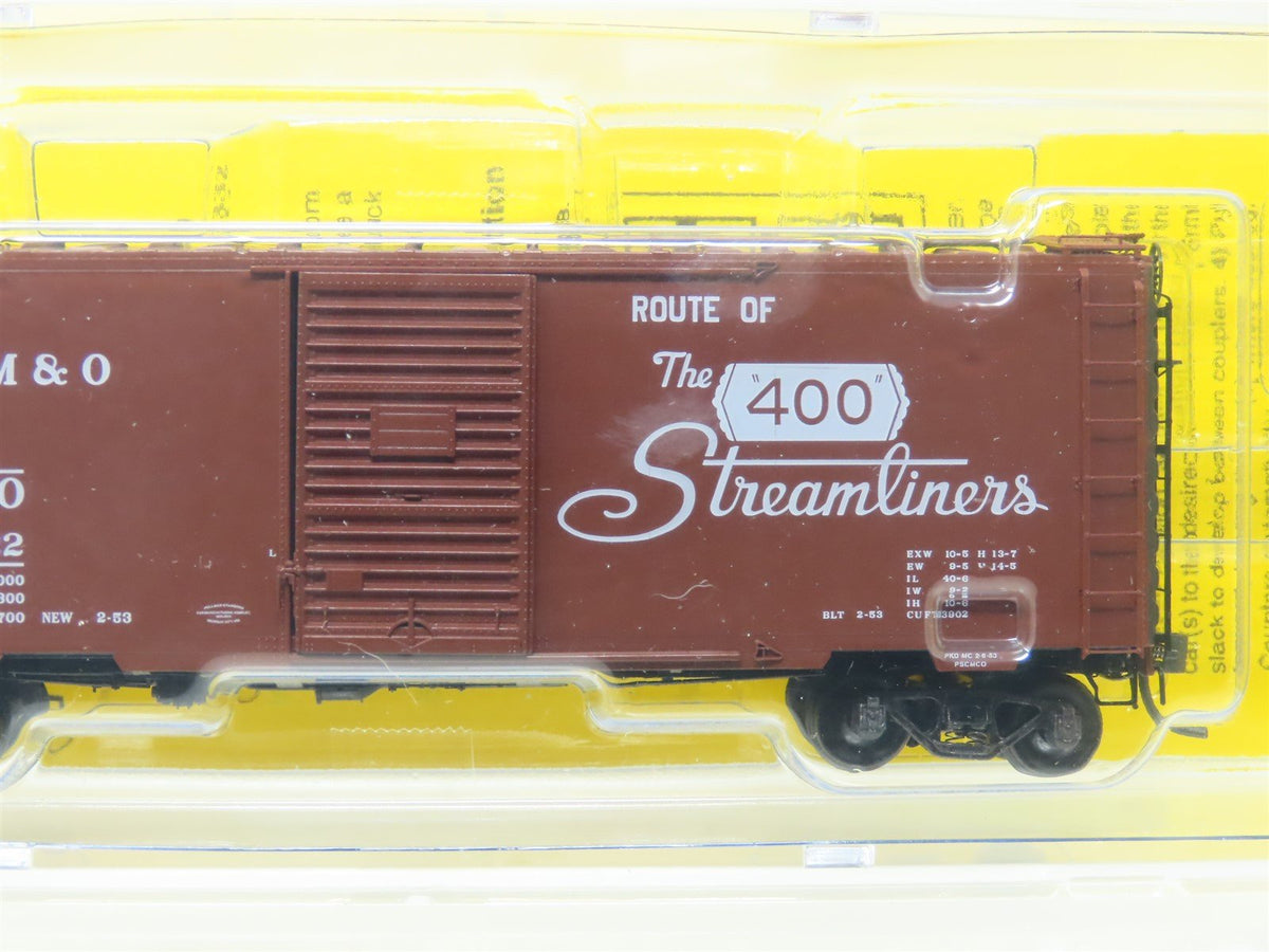 HO Kadee #4039 CMO Route of the 400 Streamliners 40&#39; Box Car #22422 - Sealed