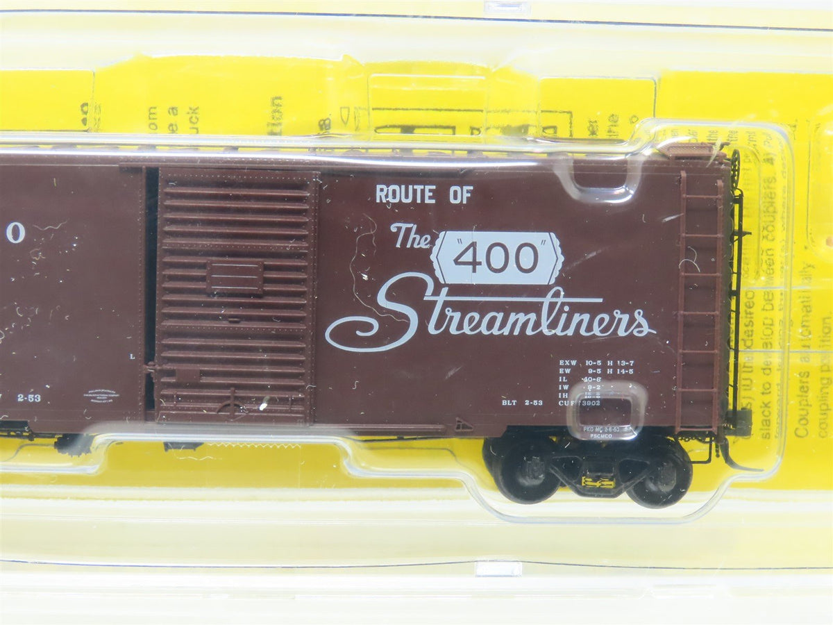 HO Kadee #4038 CMO Route of the 400 Streamliners 40&#39; Box Car #22418 - Sealed